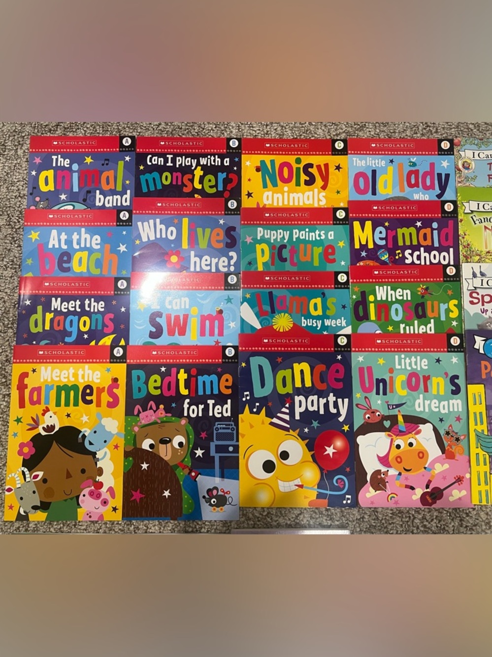 35 Kids Books Bundle Scholastic I Can Read Level 1 2 Early Readers EUC - Picture 2 of 5
